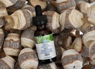Image of Nature's Alternative hemp supplement bottle